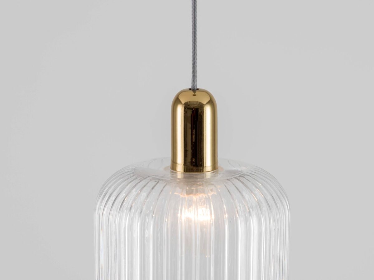 Brass ceiling pendant fitting - Image 3