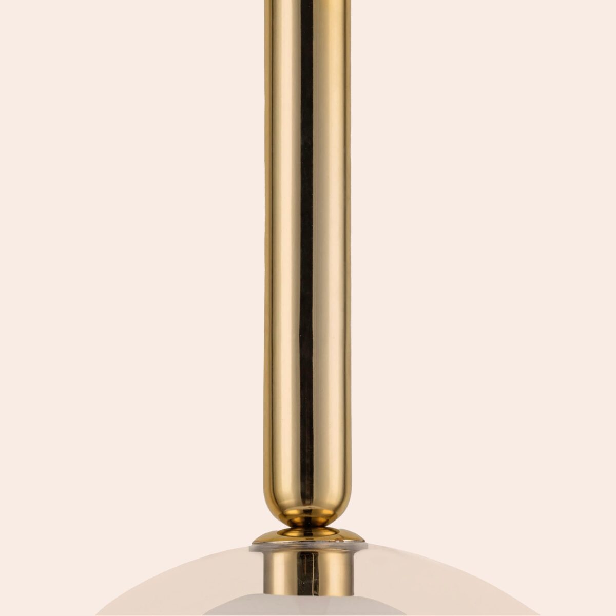 Brass dome pendant ceiling light - Image 4