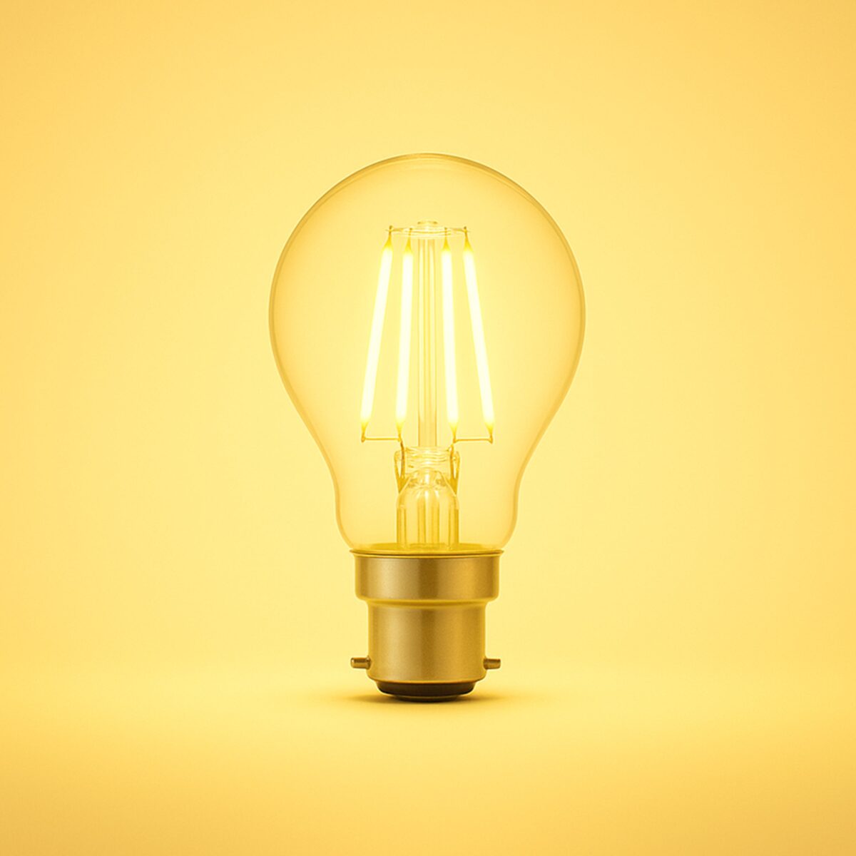 Clear B22 (bc) LED bulb - Image 2