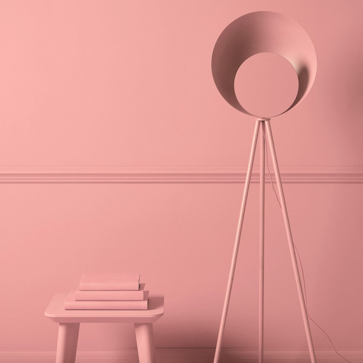 Blossom pink diffuser floor lamp - Image 11
