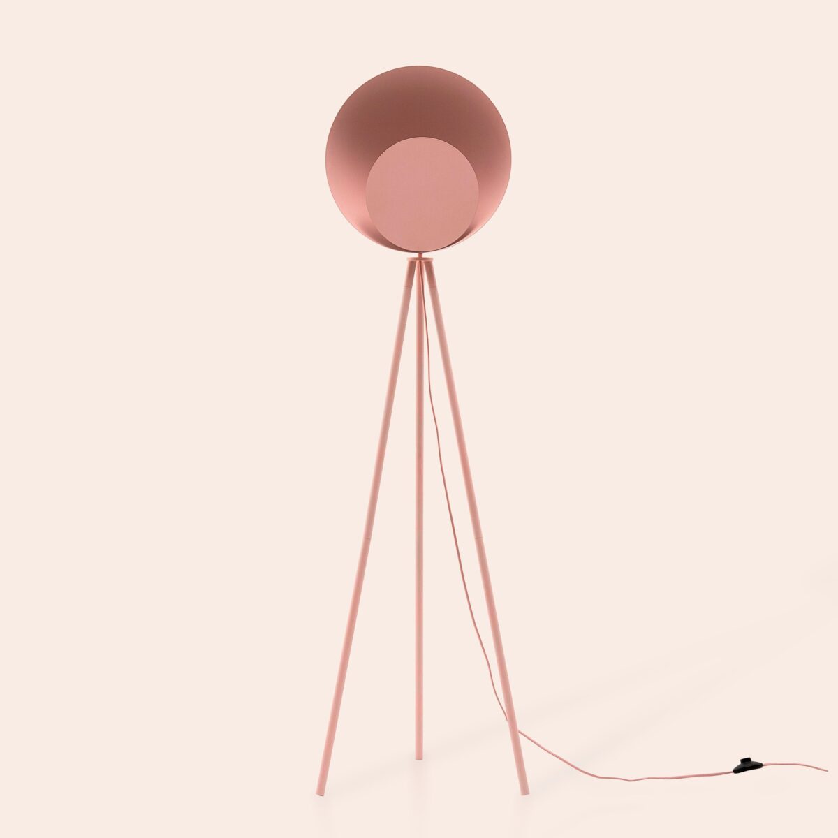 Blossom pink diffuser floor lamp - Image 1