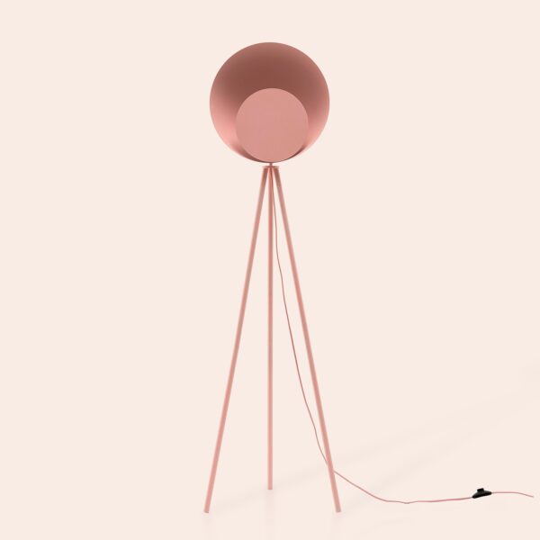 Blossom pink diffuser floor lamp