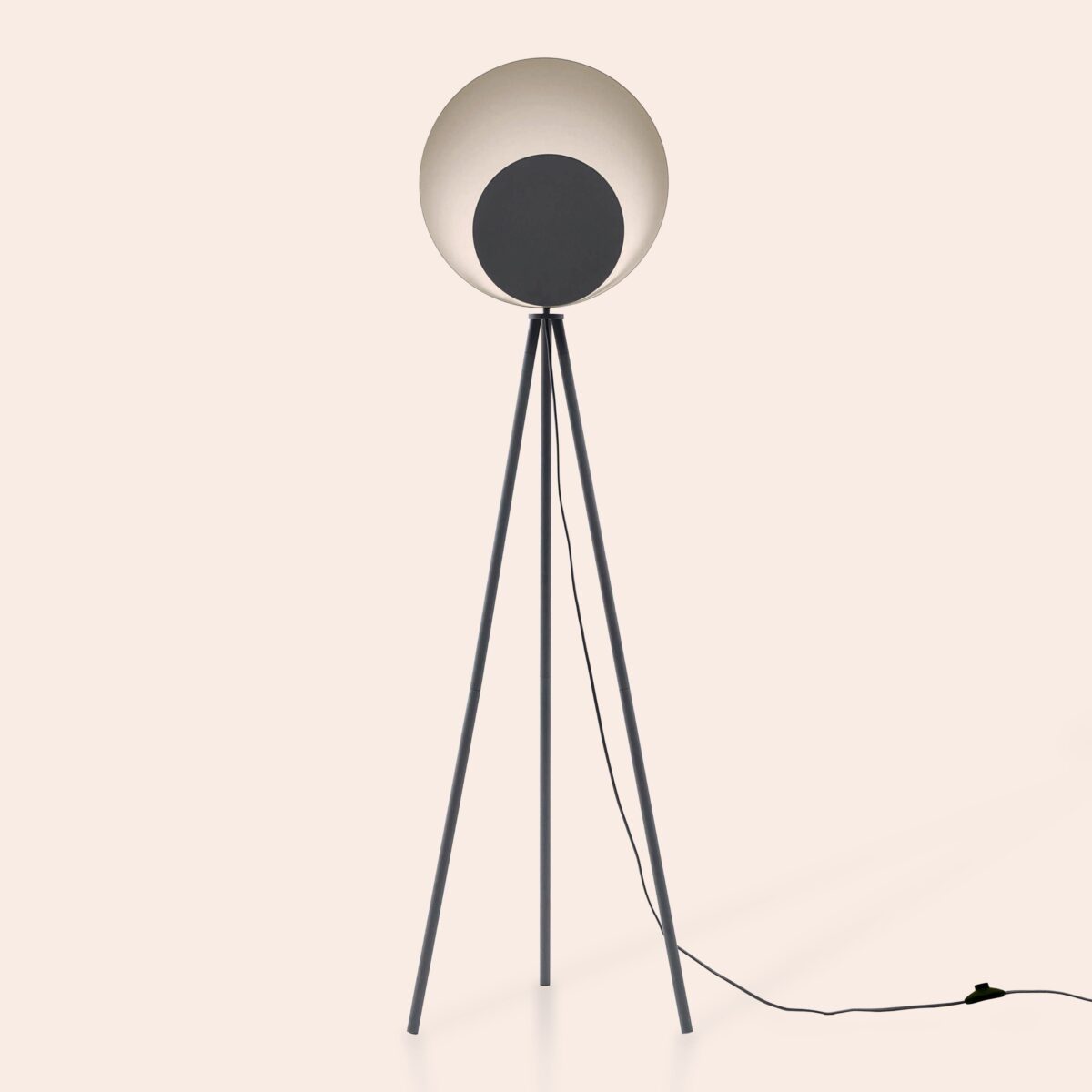 Charcoal grey diffuser floor lamp - Image 8