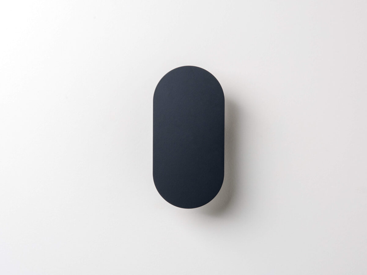 Charcoal grey mini diffuser wall light - Image 3