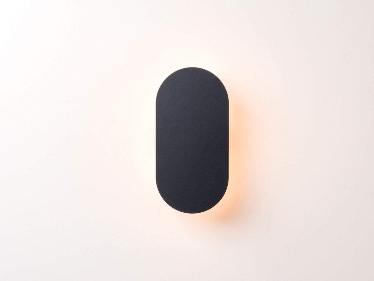 Charcoal grey mini diffuser wall light - Image 2