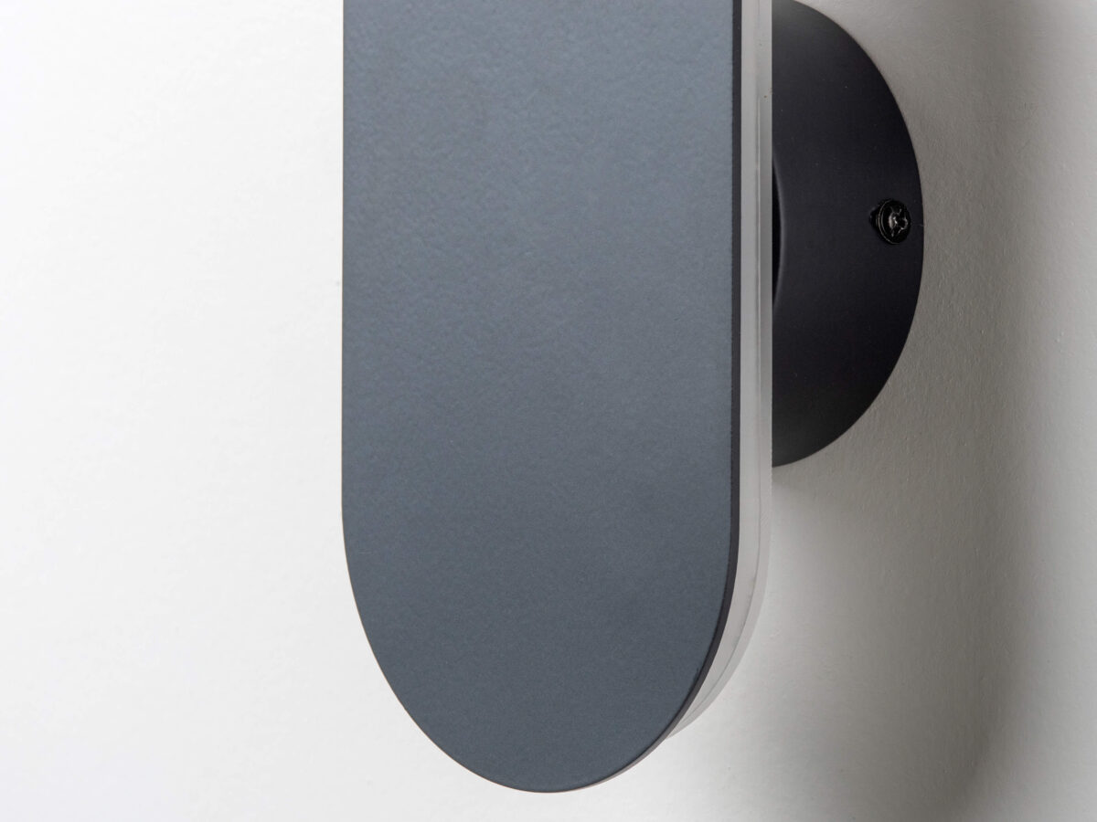 Charcoal grey mini diffuser wall light - Image 5