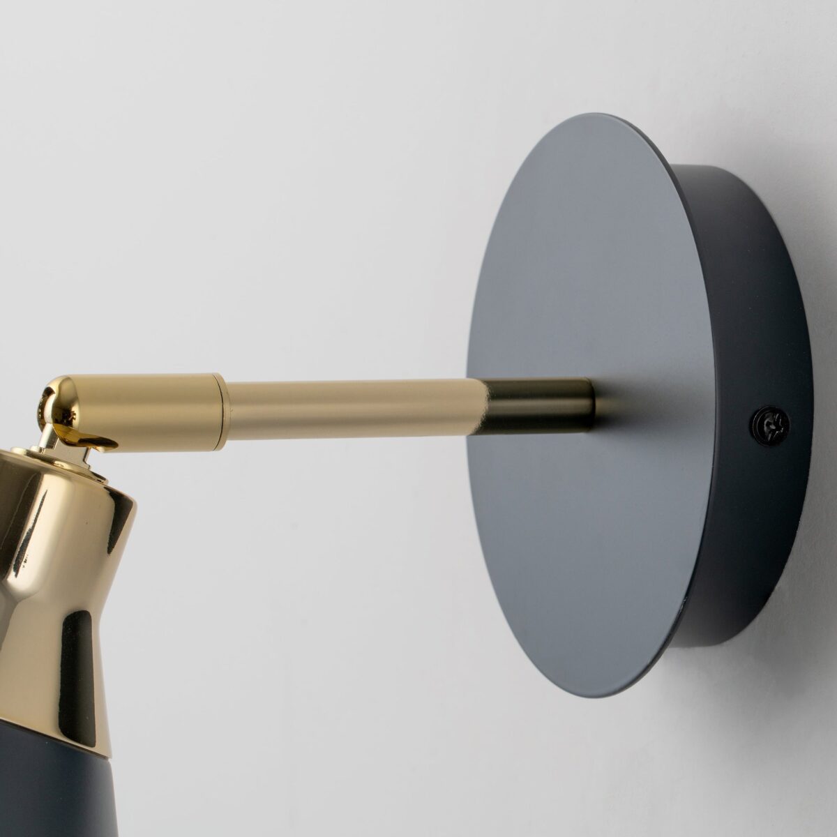 Charcoal grey cone wall light - Image 5