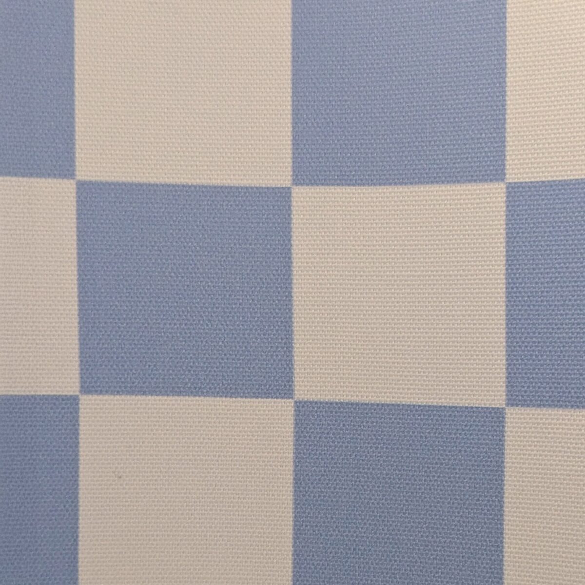 Damson blue checkered drum shade - Image 4