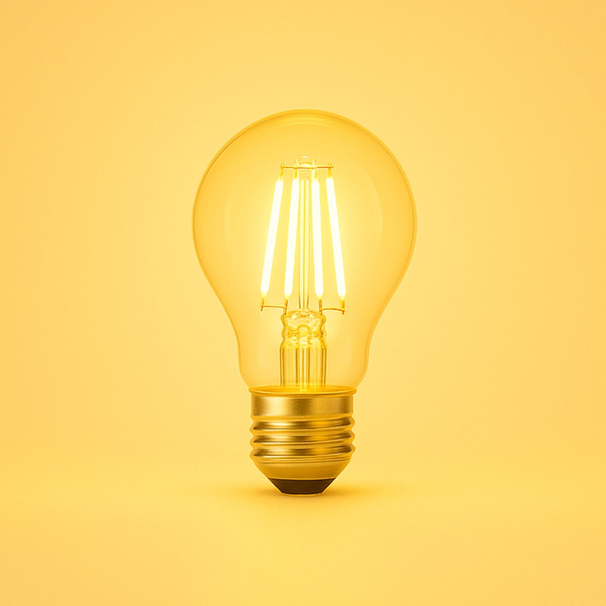 Clear E27 (es) LED bulb - Image 2