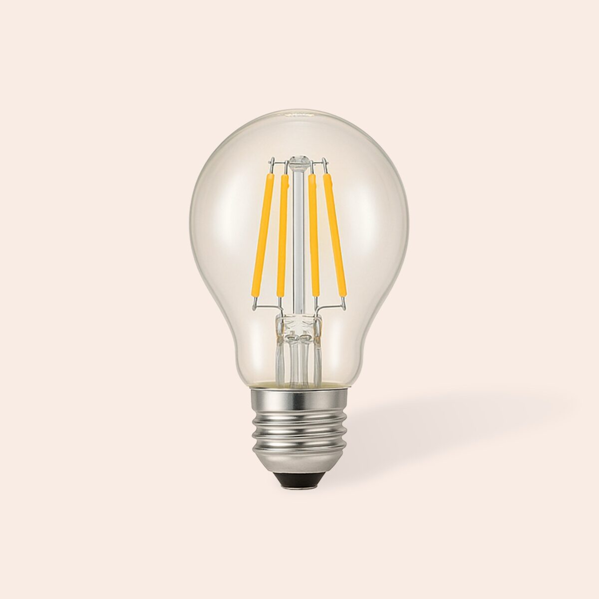 Clear E27 (es) LED bulb - Image 1