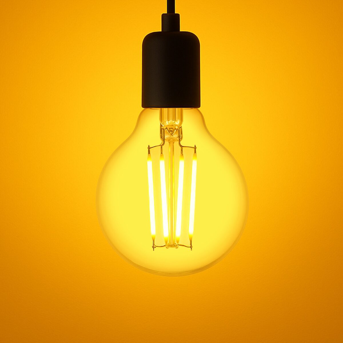 Clear E27 globe (es) LED bulb - Image 5