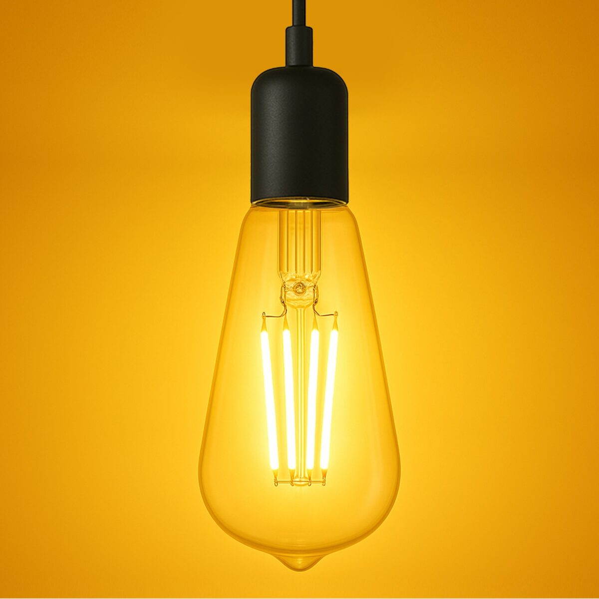 Clear E27 valve (es) LED bulb - Image 5