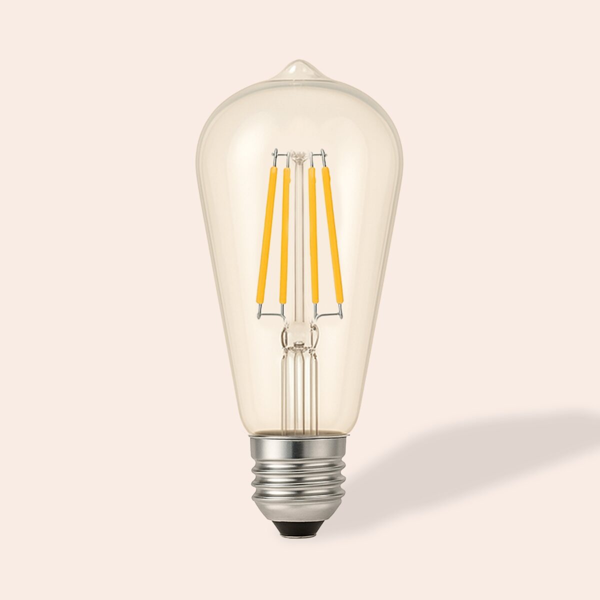Clear E27 valve (es) LED bulb - Image 1