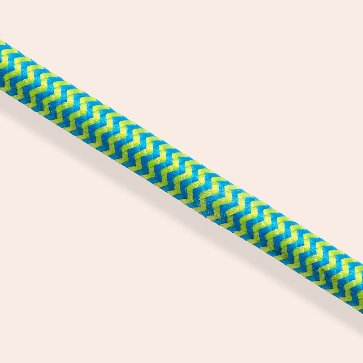 Sea green fabric cable extension lead - Image 3