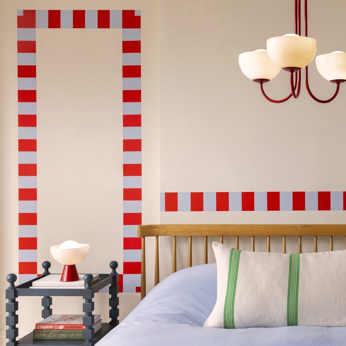 Jam red dome cordless table lamp - Image 7