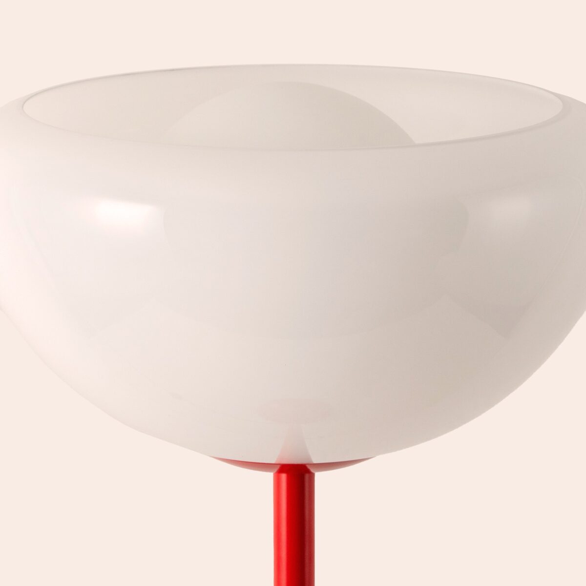 Jam red dome floor lamp - Image 3