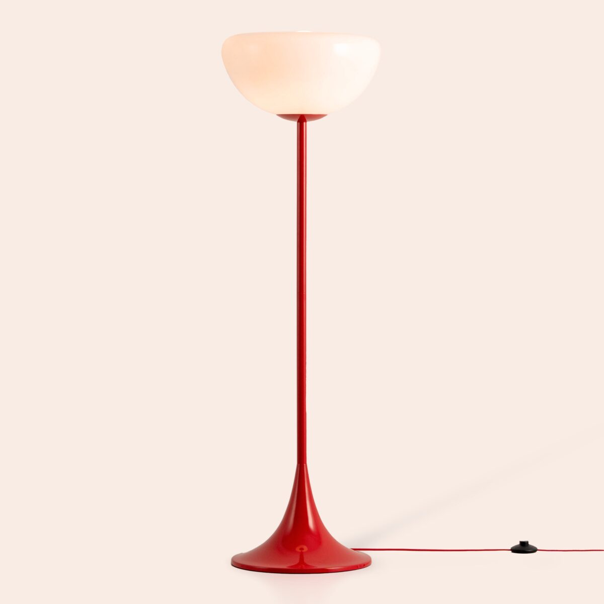 Jam red dome floor lamp - Image 8