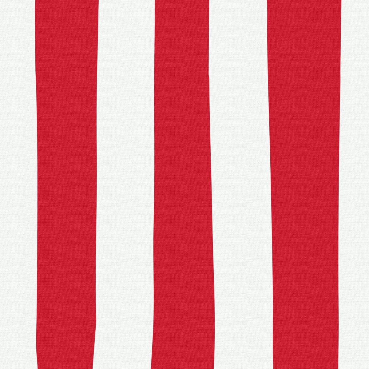 Jam red & white striped drum shade - Image 2