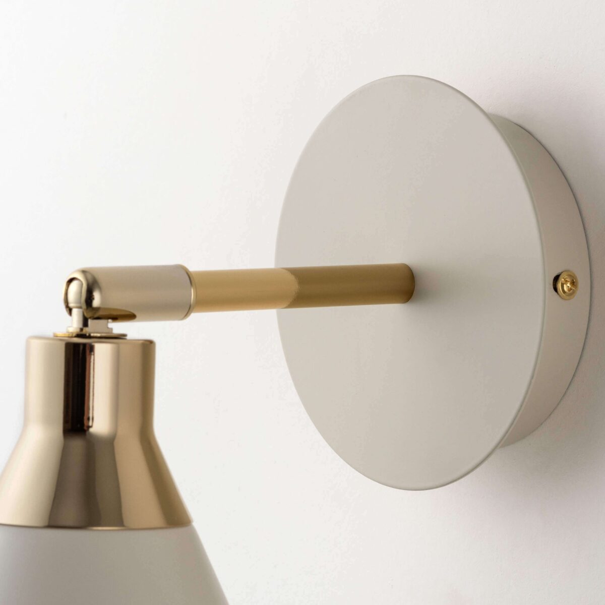 Sand grey cone wall light - Image 5