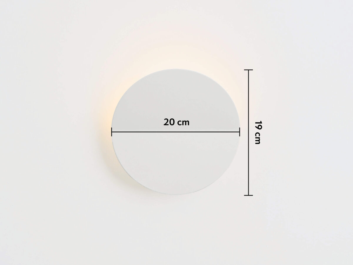 Sand grey diffuser wall light - Image 7