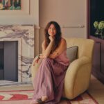 Burnt Orange Small Pleat Pendant - Image 4