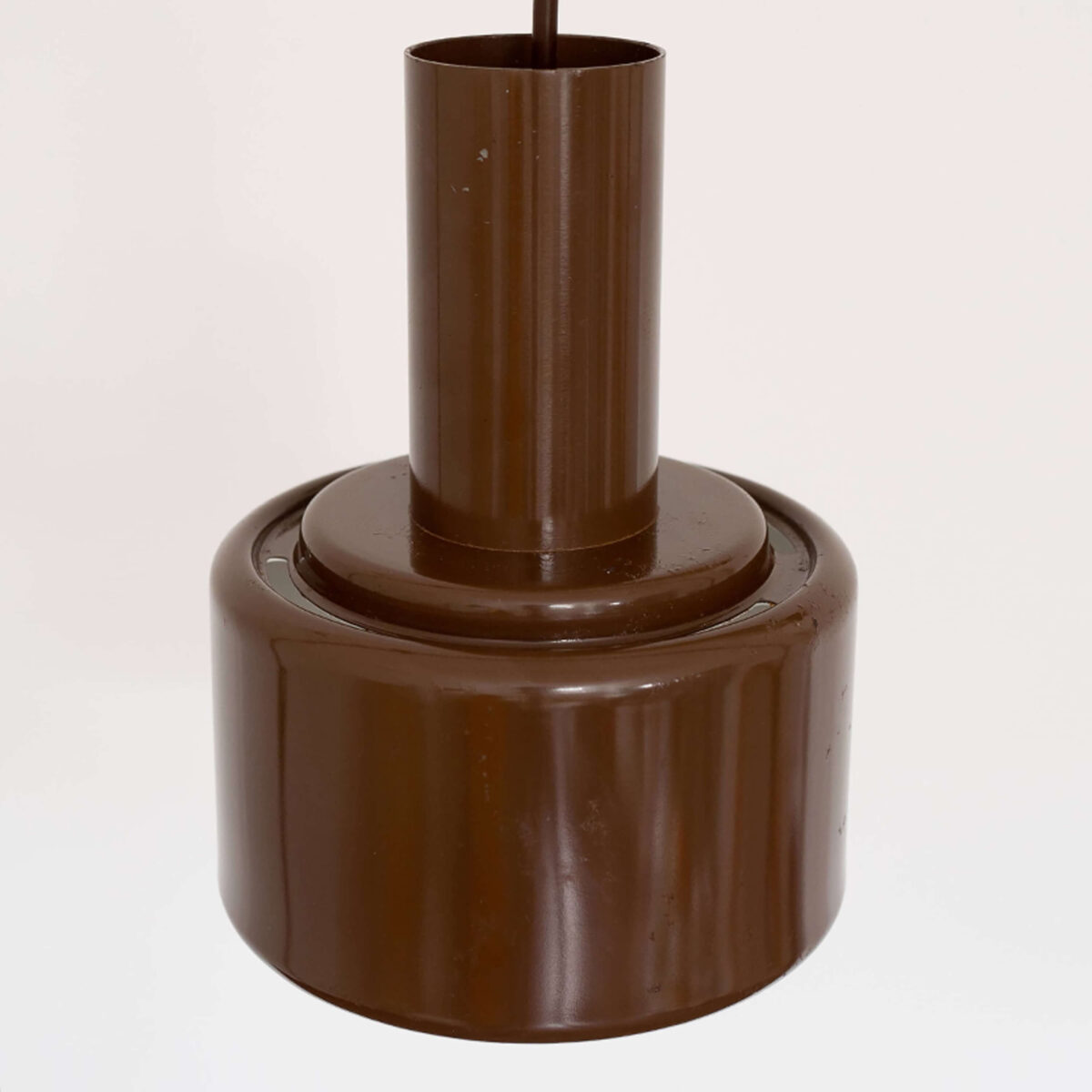 Brown enamel ceiling pendant - Image 4