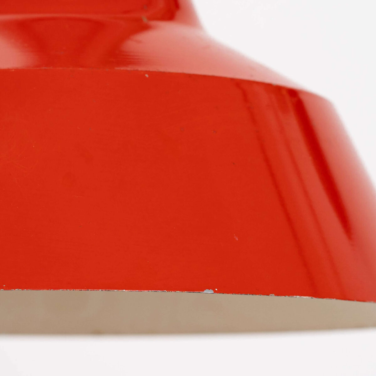 Red large diner ceiling pendant - Image 4