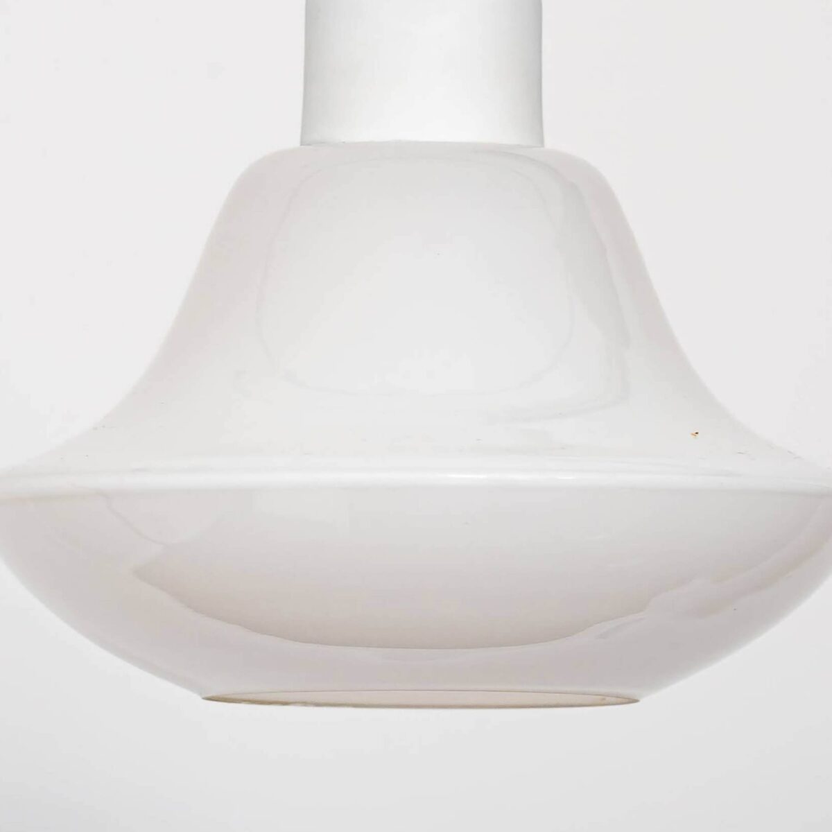 White opaline glass ceiling pendant - Image 4