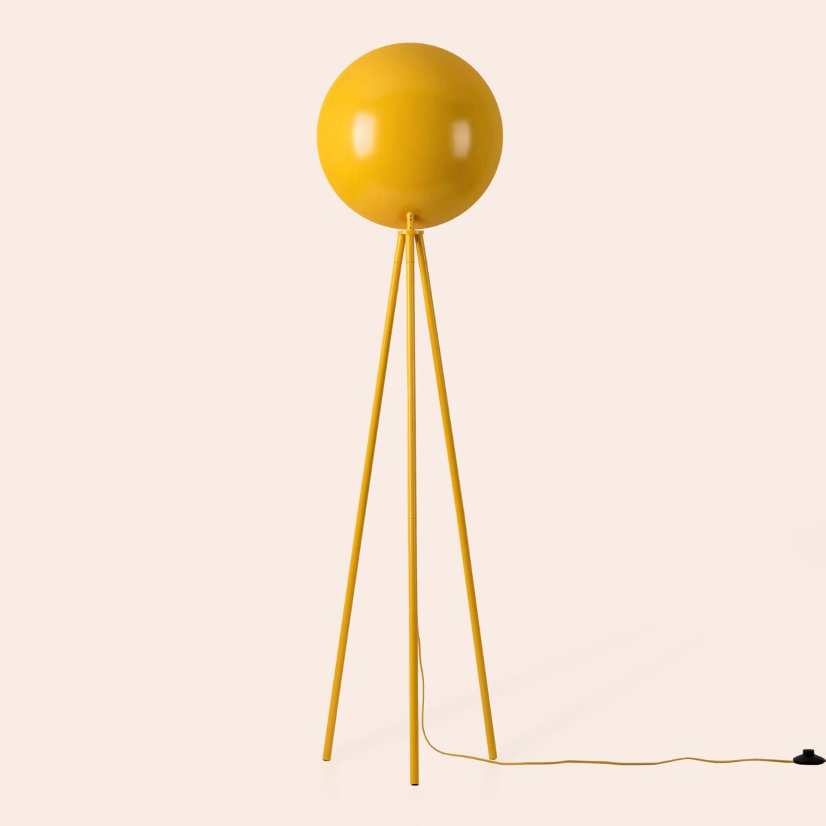 Yolk yellow diffuser floor lamp - Image 15