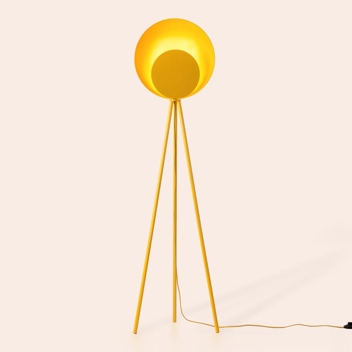Yolk yellow diffuser floor lamp - Image 8