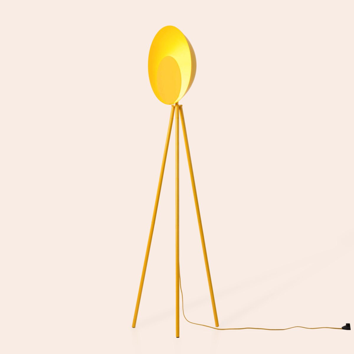 Yolk yellow diffuser floor lamp - Image 20