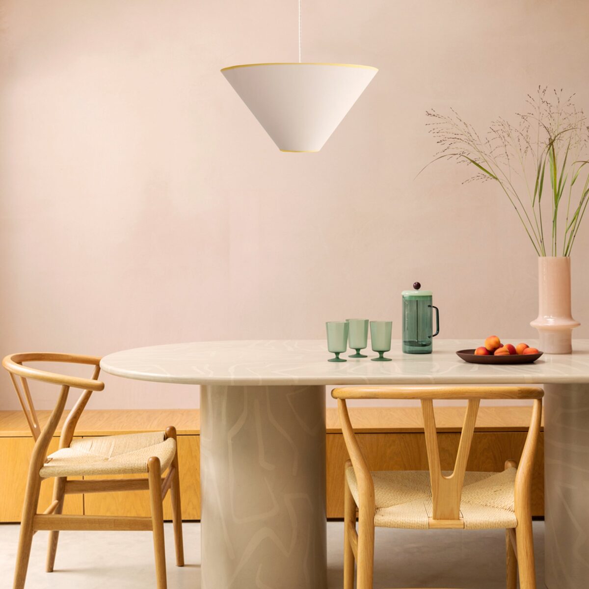 Yellow tonal trim cone shade - Image 4