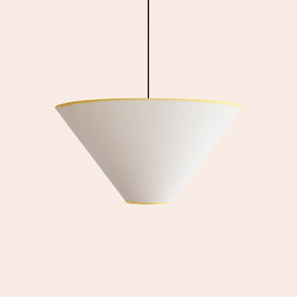 Yellow tonal trim cone shade - Image 1