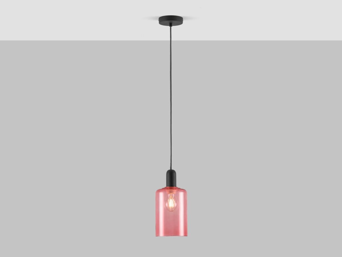 Charcoal grey ceiling pendant fitting - Image 3
