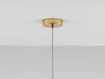 Brass Ceiling Pendant Fitting (E27 Drop Fixture) - Image 2