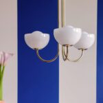 Jam Red 3‑Light Dome Flush Ceiling Light - Image 13