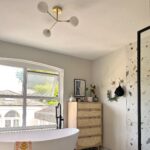 Brass 3‑Light Flush Ceiling Light - Image 6