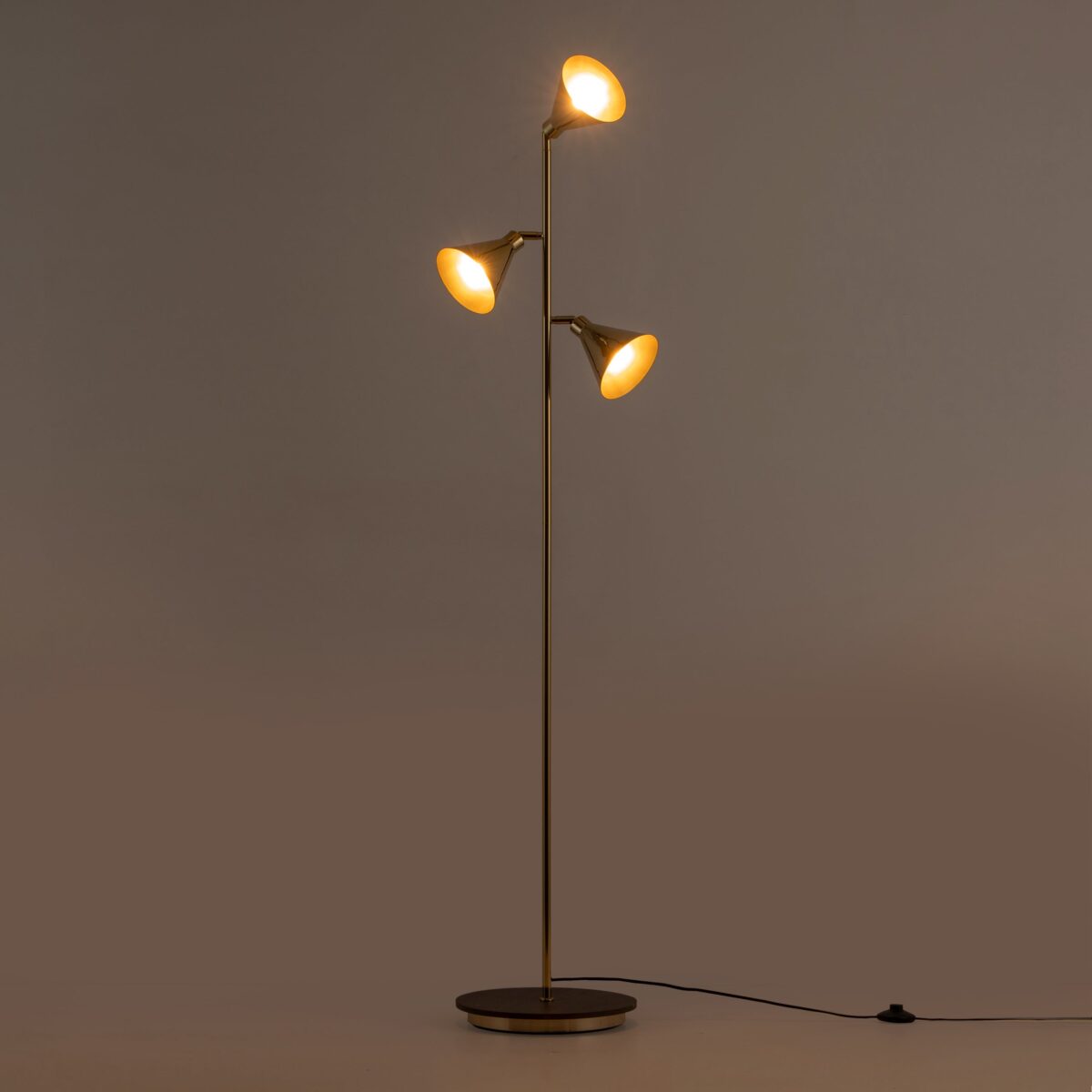 Cone Brass Floor Lamp - Image 2