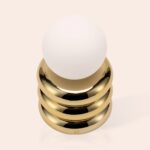 Brass Tube Cordless Table Lamp (Rechargeable, Integrated LED, Portable) - Image 8