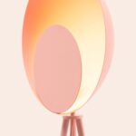 Blossom Pink Diffuser Floor Lamp (Tripod, Integrated LED, Ambient Light) - Image 8