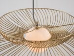 Brass Cage Ceiling Pendant - Image 3