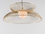 Brass Cage Ceiling Pendant - Image 4