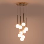 Brass Cluster Pendant - Image 8