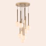 Brass Cluster Pendant - Image 9