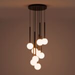 Charcoal Grey Cluster Pendant - Image 8