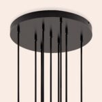 Charcoal Grey Cluster Pendant - Image 6