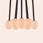 Charcoal Grey Cluster Pendant - Image 4