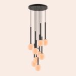 Charcoal Grey Cluster Pendant - Image 10