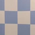 Damson Blue Check‑Lined Drum Shade (40 cm, Reversible for Pendant or Lamp Base) - Image 5
