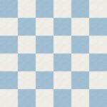 Damson Blue Check‑Lined Drum Shade (40 cm, Reversible for Pendant or Lamp Base) - Image 3